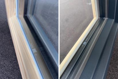 Glas.ID im fertigen Bauelement